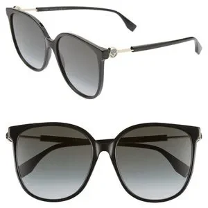 Fendi | Accessories | Fendi 58mm Oversized Sunglasses | Poshmark display picture 1